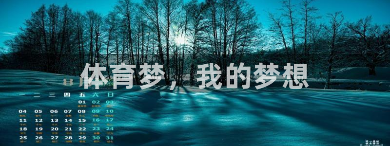 vsport体育官方正版app娱乐网站：体育梦，我的
